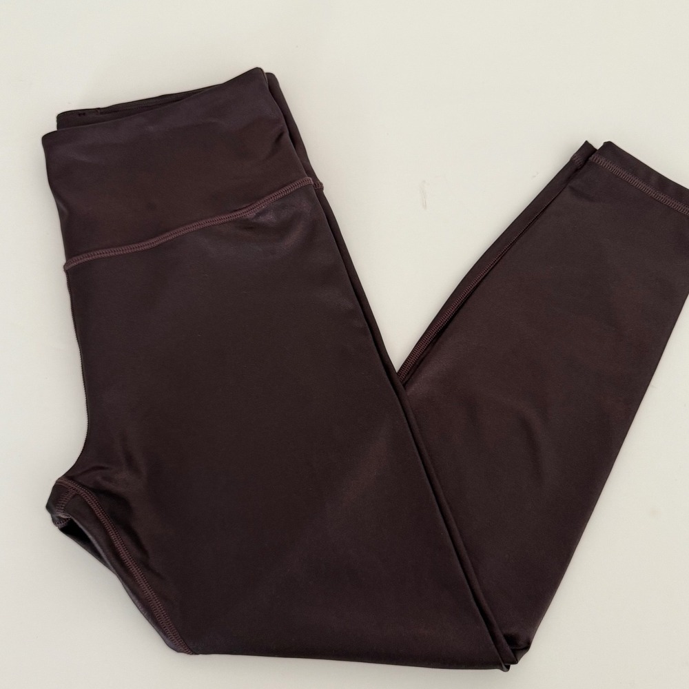 Athleta Elation Powervita Shimmer Ultra High Rise Tight/Legging Size M